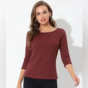 Dynamite Burgundy Women's Sweater